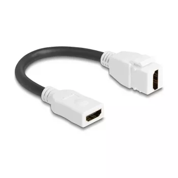 HDMI-kabel DeLOCK 90684 HDMI type A standaard 0,2 m wit
