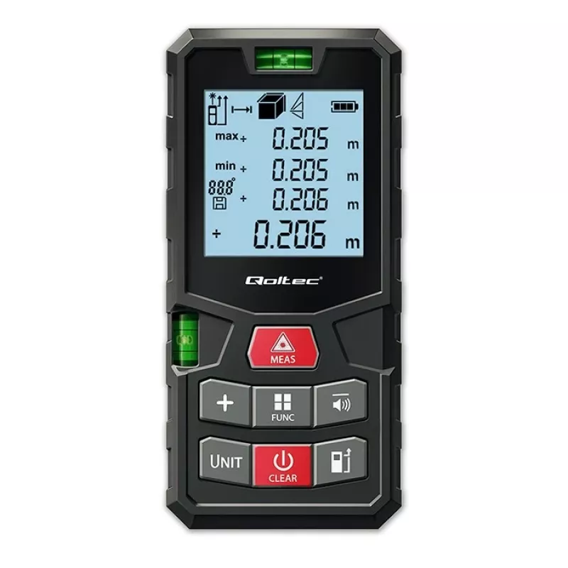 Laserdistansmeter met waterpas 120m