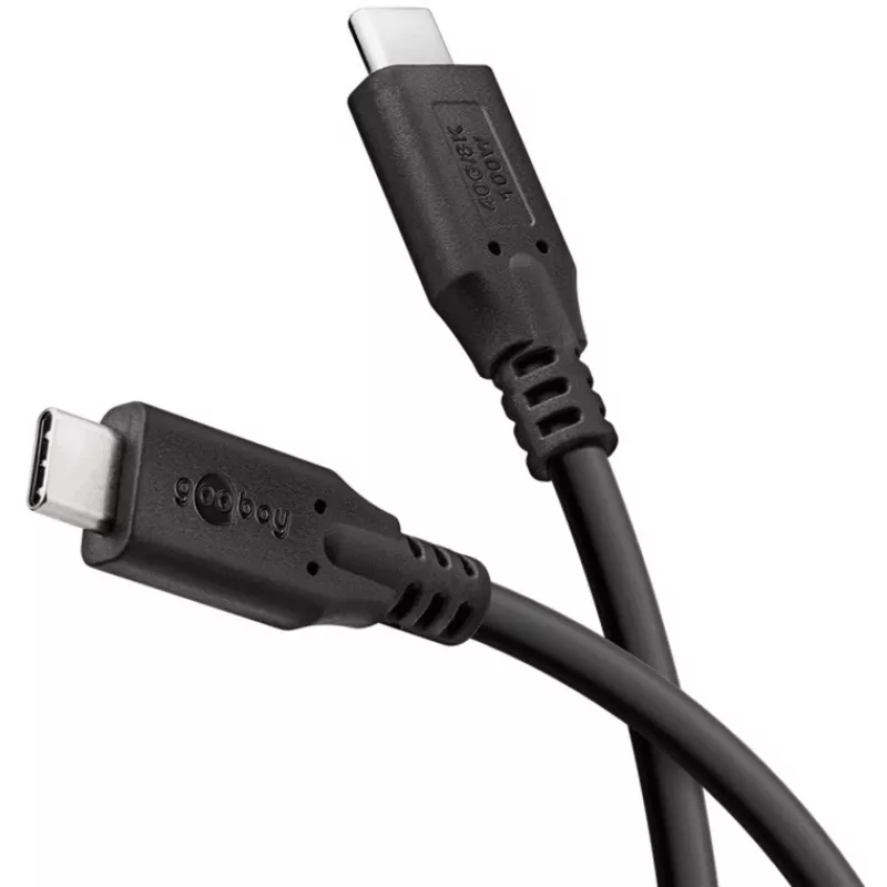 Goobay 74191 USB-kabel zwart