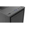 Gembird Fornax K500 ATX computerbehuizing, midi-tower, zwart