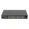 Unmanaged LANBERG switch RSGE-24P-2GE-2S-360 met 24 RJ-45 ethernetpoorten