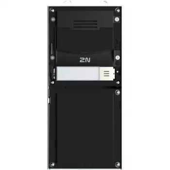 2N IP Verso 2.0 hoofdeenheid met HD-camera, 1 knop, zwart