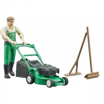 Speelgoedset BRUDER 62103 — meerkleurige ABS-figuren en accessoires, aanbevolen leeftijd 4+