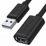 USB-kabel UNITEK Y-C447GBK 0,5m USB 2.0 zwart