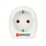 SKROSS Europa naar USA - netstroomadapterkit - eurostekker, CEI 23-16/VII / CEE 7/3 (SCHUKO)