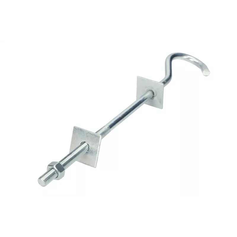 Kabelhaak Extralink Hook voor hijsbeugel 12/230mm M12 zilver
