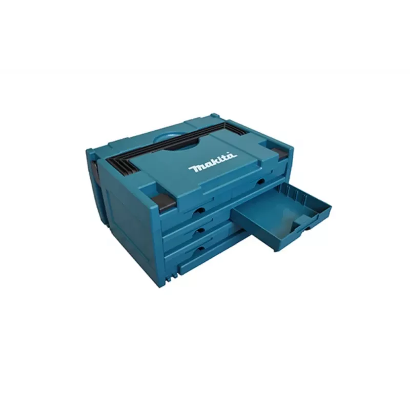 Makita MAKSTOR 3.6 kleinonderdelenbox zwart, blauw
