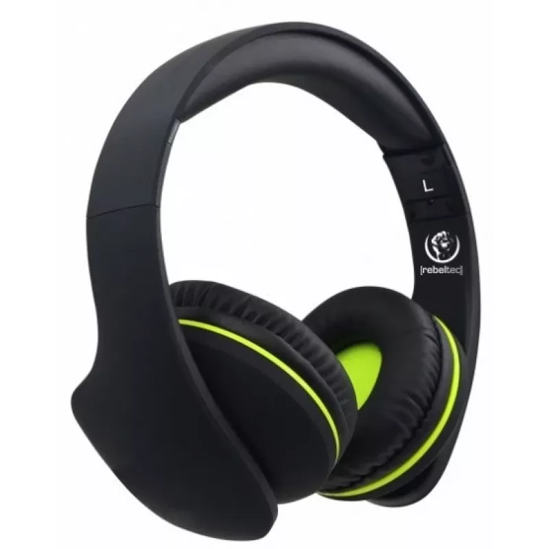 Bluetooth-hoofdtelefoon circumauraal Rebeltec Viral - zwart
