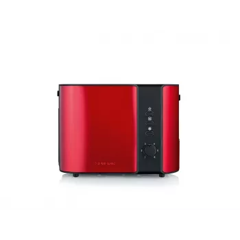 Toaster Severin AT 2217 2 boterhammen 800 W zwart rood