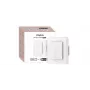 Slimme rolluikschakelaar Aqara DS-K02D – centrale besturingseenheid voor rolluiken (Thread, Zigbee, Bluetooth)