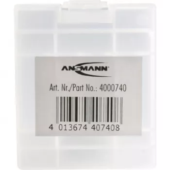 ANSMANN 4000740 batterijdoos BATTERY BOX 4, voor max. 4 cellen AA of AAA