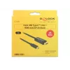 Videokabeladapter DeLOCK 85291 USB Type-C HDMI 2 m zwart