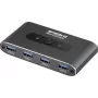 SpeaKa Professional 2-poorts USB-3.2-Gen-1-switch (USB 3.0) grijs (SP-13712096)