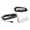 Op plank gemonteerde LED-lamp cama meble 4LED BI — rechthoekig, opbouw, koelwit, zwart