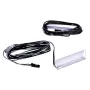 Op plank gemonteerde LED-lamp cama meble 4LED BI — rechthoekig, opbouw, koelwit, zwart