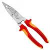 Kabelstripper Knipex 13 76 200 ME 6 mm stripcapaciteit rood roestvrij staal geel