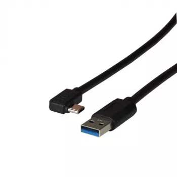 EFB-Elektronik USB 3.2 Gen1 5Gbit 3A kabel, Type-A-stekker – Type-C-stekker 90°, 3 m fabrikant: EFB Elektronik (EBUSBC-USBC5GAK.3)