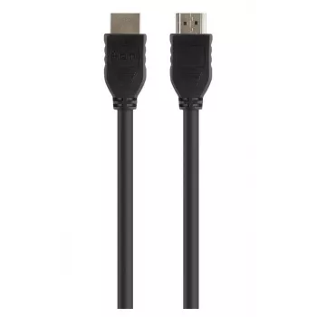 Belkin Standard - HDMI-kabel - HDMI (M) naar HDMI (M) - 3 m - dubbele isolatie - zwart - 4K-ondersteuning