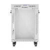Lanberg FF01-6615-12SL Rackkast 15U vrijstaand rack Grijs
