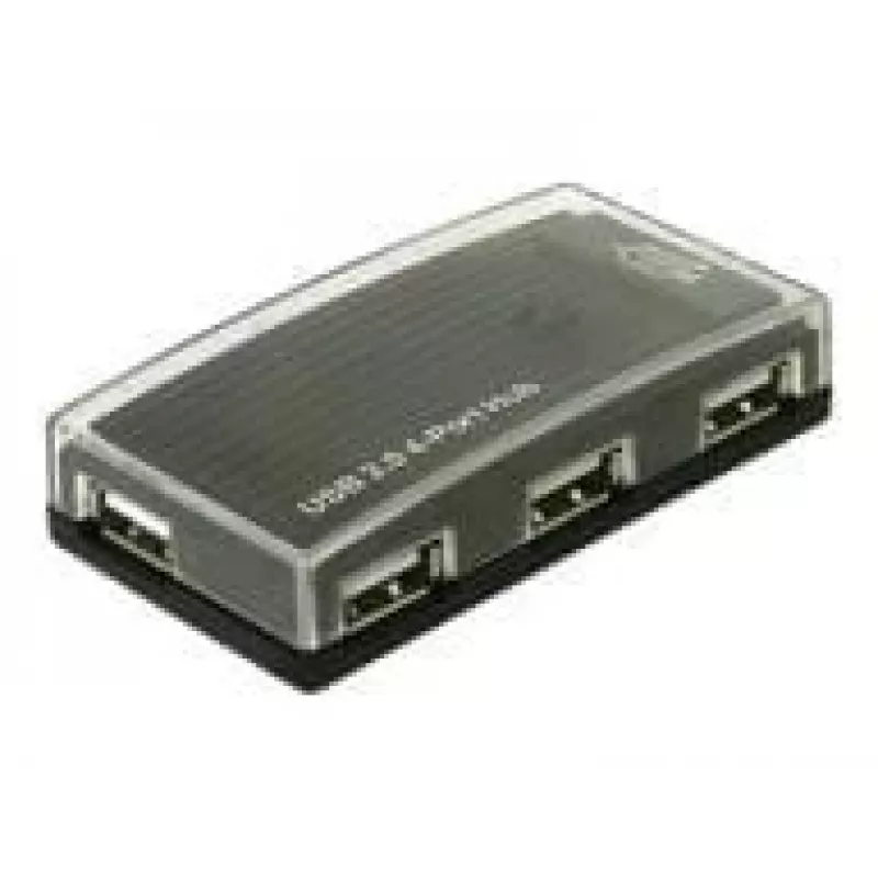 USB-hub DeLOCK 4 poorts extern USB 2.0 480 Mbit/s