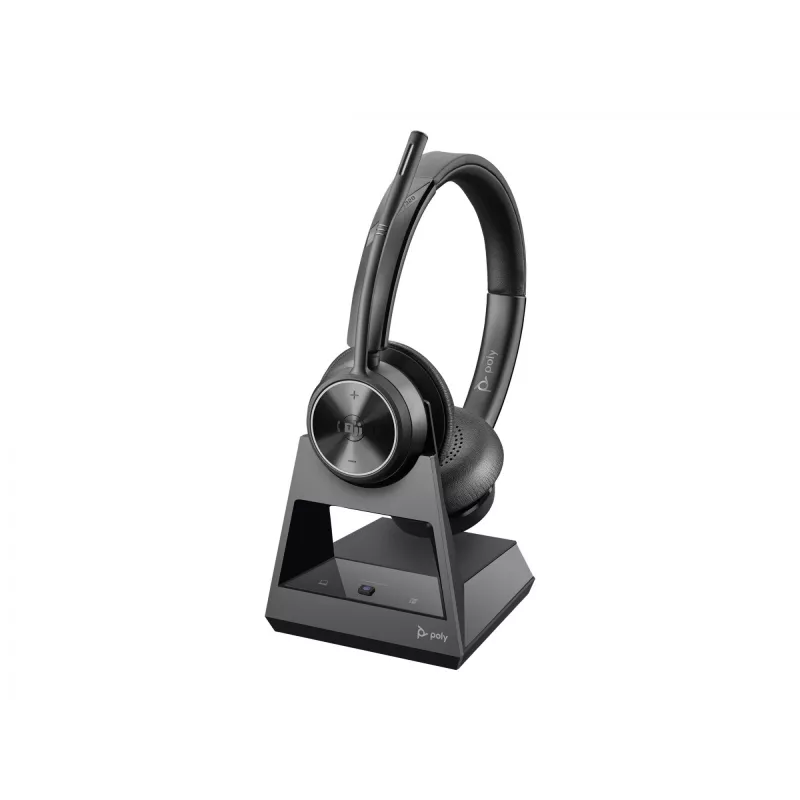 Poly Savi 7320 stereo Microsoft Teams Certified DECT 1880-1900 MHz Top EMEA - INTL English Loc Euro-stekker