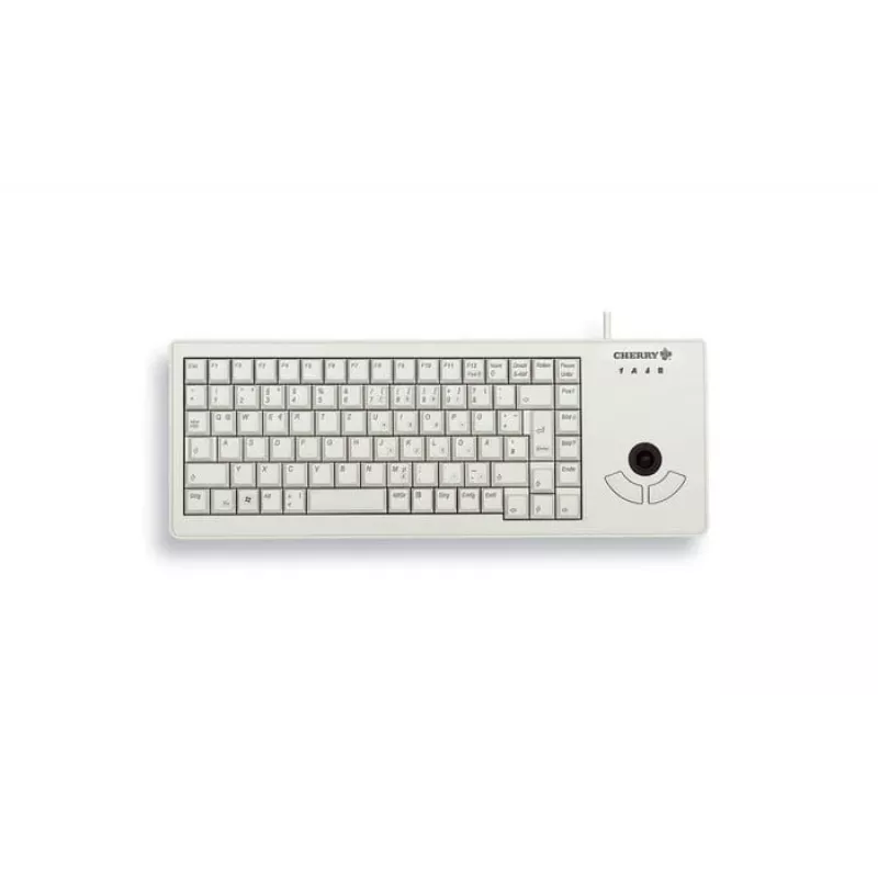 CHERRY XS trackball toetsenbord universeel USB QWERTY US Engels grijs