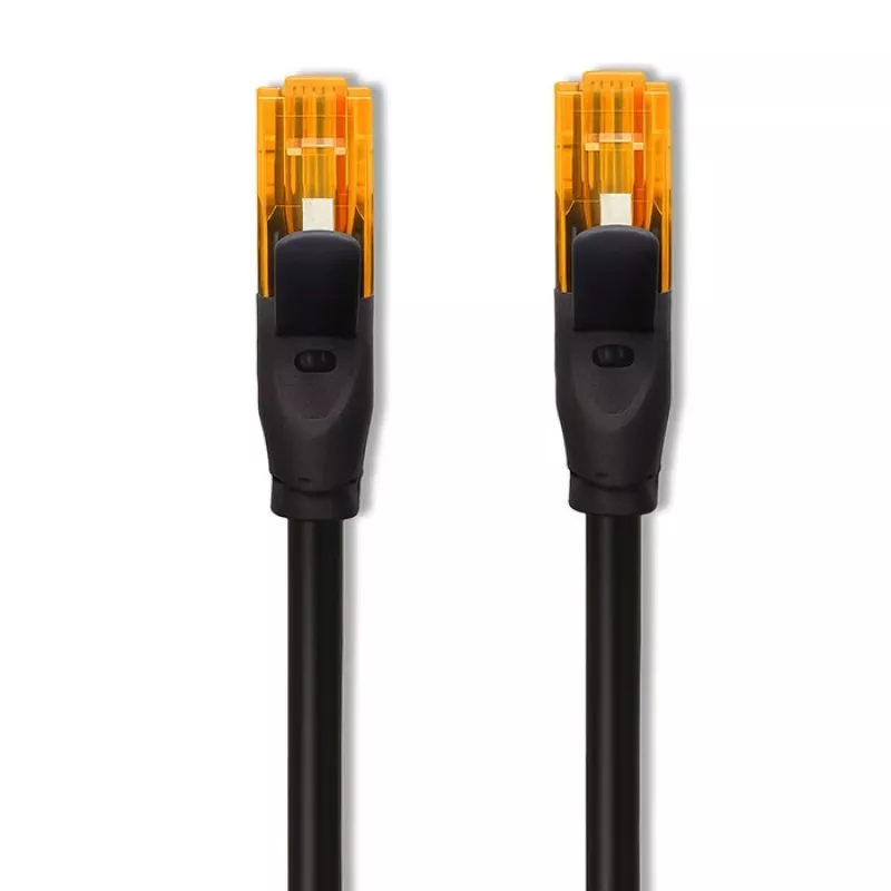 UTP-patchkabel QOLTEC 30 m Cat6 2×RJ45 zwart