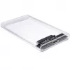 HDD-behuizing Argus GD-25000, USB 3.0, transparant