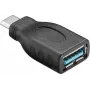 USB 3.0 SuperSpeed-adapter, zwart – USB-C stekker > USB 3.0 bus (Type-A)