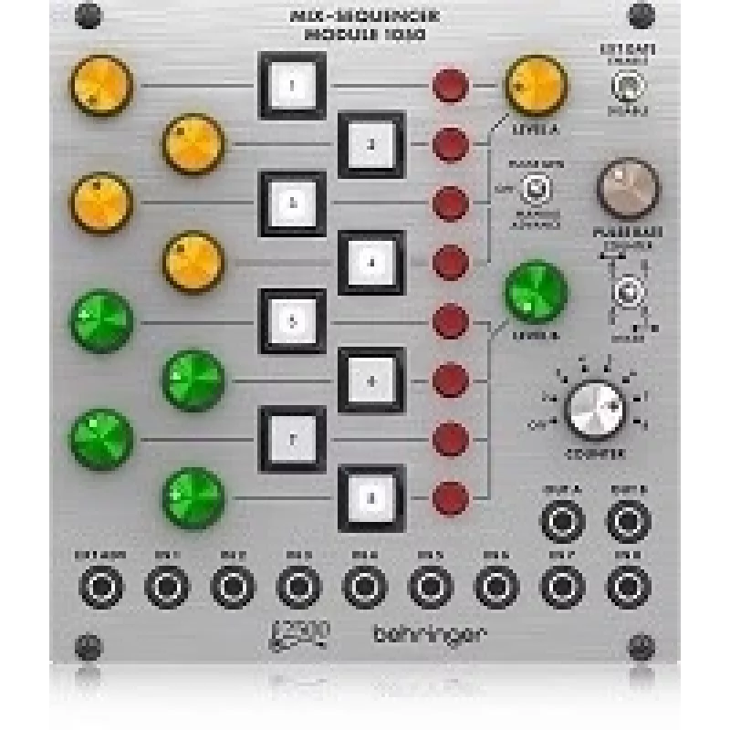 Behringer 1050 MIX-SEQUENCER-MODULE 2500 Series modulaire synthesizer-module