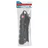 Stroomverlenging ESPERANZA ELK215K – 3 m kabel, 5 Type-E-aardingsstopcontacten, voor binnen, zwart