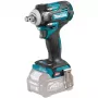 Makita TW004GZ XGT 40 V accu-slagmoersleutel, 1/2 inch, 3200 tpm, 350 Nm, zonder accu en lader, blauw/zwart