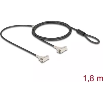 Kabelslot Navilock 20935 zwart zilver 1,8 m