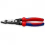 Knipex 13 72 200 ME striptang zwart, blauw, rood, roestvrij staal