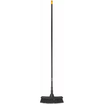 Fiskars 1025921 bezem outdoor zwart