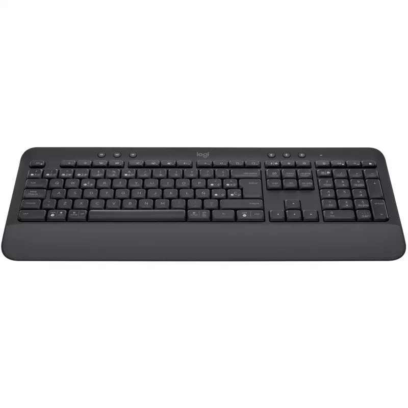 Logitech Signature K650 - toetsenbord - draadloos - Bluetooth 5.1 - QWERTY - Spaans - grafiet (920-010917)
