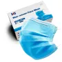 Vlies gezichtsmasker 50 stuks Uniroar — wegwerpmaskers, 3-laags constructie