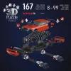 3D-puzzel Ravensburger Dodge Challenger R/T Scat Pack Widebody – Iconics-serie, modelbouw