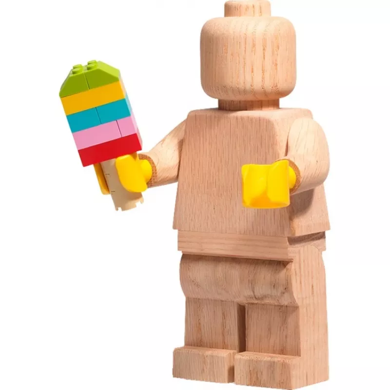 LEGO Wooden Minifigure, decoratie hout