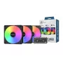 Montech GF120 V2 ARGB computerbehuizing-ventilatormodule 12 cm zwart 3 st.
