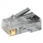 RJ-45 kabelstekker LOGILINK MP0002, CAT5e, transparant, 100-pack