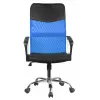 Topeshop KRZESŁO NEMO NIEBIESKIE bureau-/computerstoel gevoerde zitting mesh rugleuning
