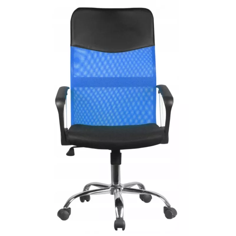 Topeshop KRZESŁO NEMO NIEBIESKIE bureau-/computerstoel gevoerde zitting mesh rugleuning
