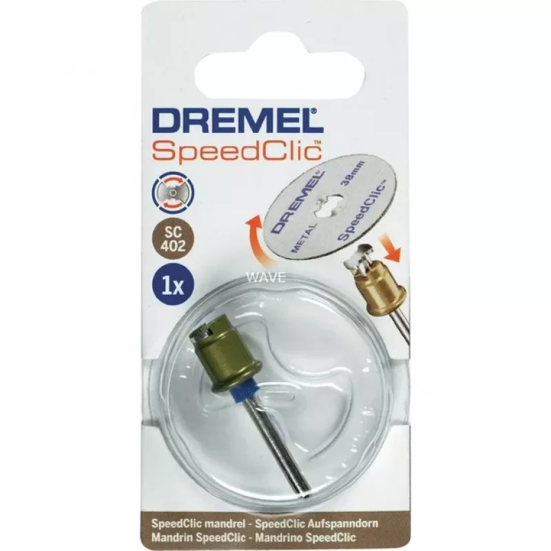 Roterende gereedschapsdoorn Dremel EZ SpeedClic doorn