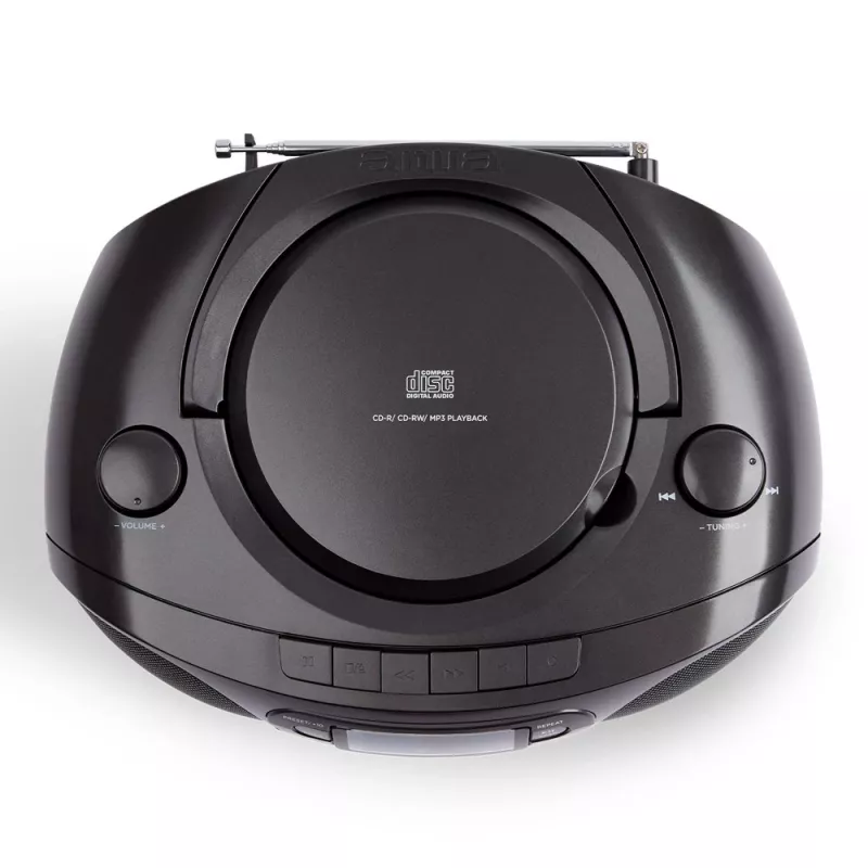 Draagbaar stereosysteem Aiwa BBTC-550BK Digital 6 W FM PLL zwart