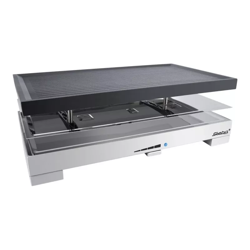 Steba RC 68 - raclettegrill - 1,2 kW - zwart/rvs