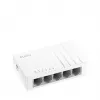 Netwerkswitch Cudy GS105U – unmanaged 5-poorts Gigabit Ethernet (10/100/1000), wit, 5 V