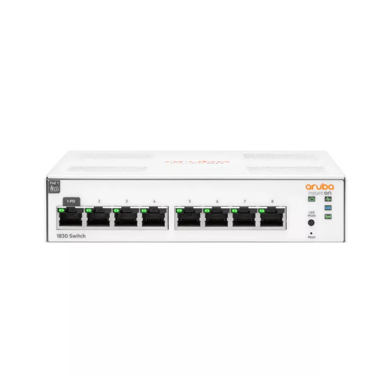 HPE Aruba Networking Aruba Instant On 1830 8G Managed L2 Gigabit Ethernet-switch