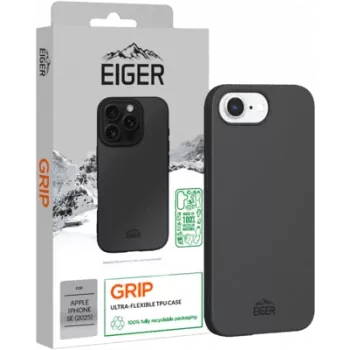 Eiger Grip Case GRS iPhone 16e zwart