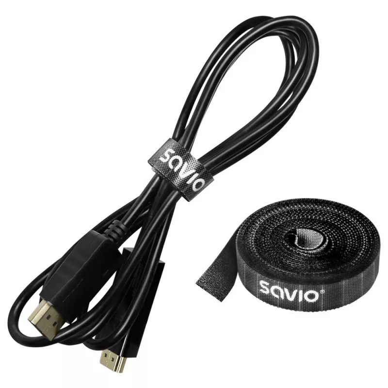 Kabelhouder Savio OC-06 universeel zwart